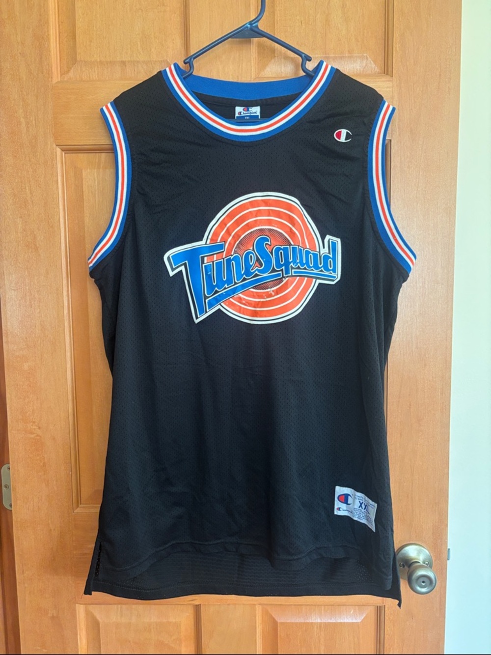 Vintage Tune Squad Jersey Mens XXL Black NBA Basketball Michael Jordan 23 90s